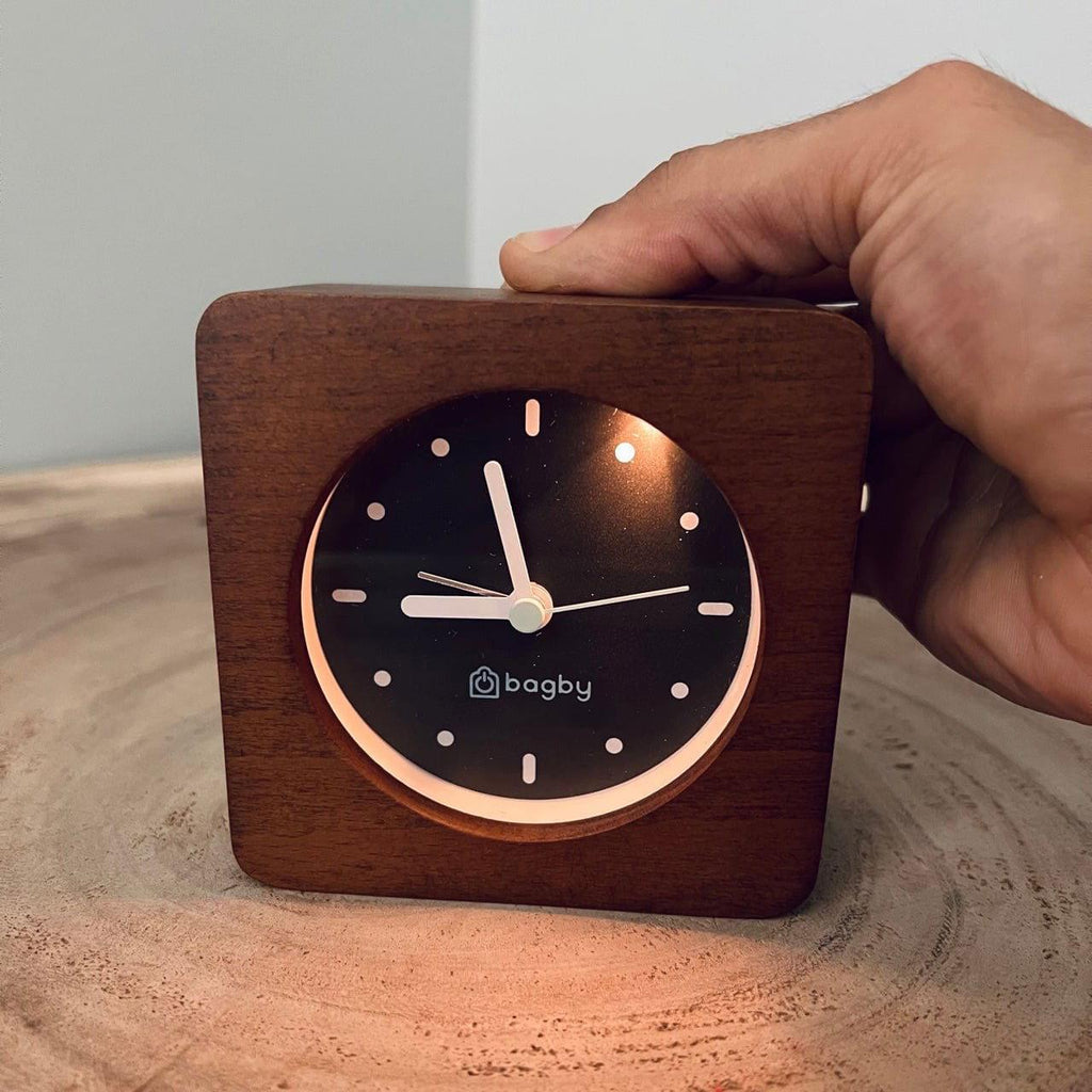 Bagby MINIMALIST - Silent Alarm Clock – Clocks