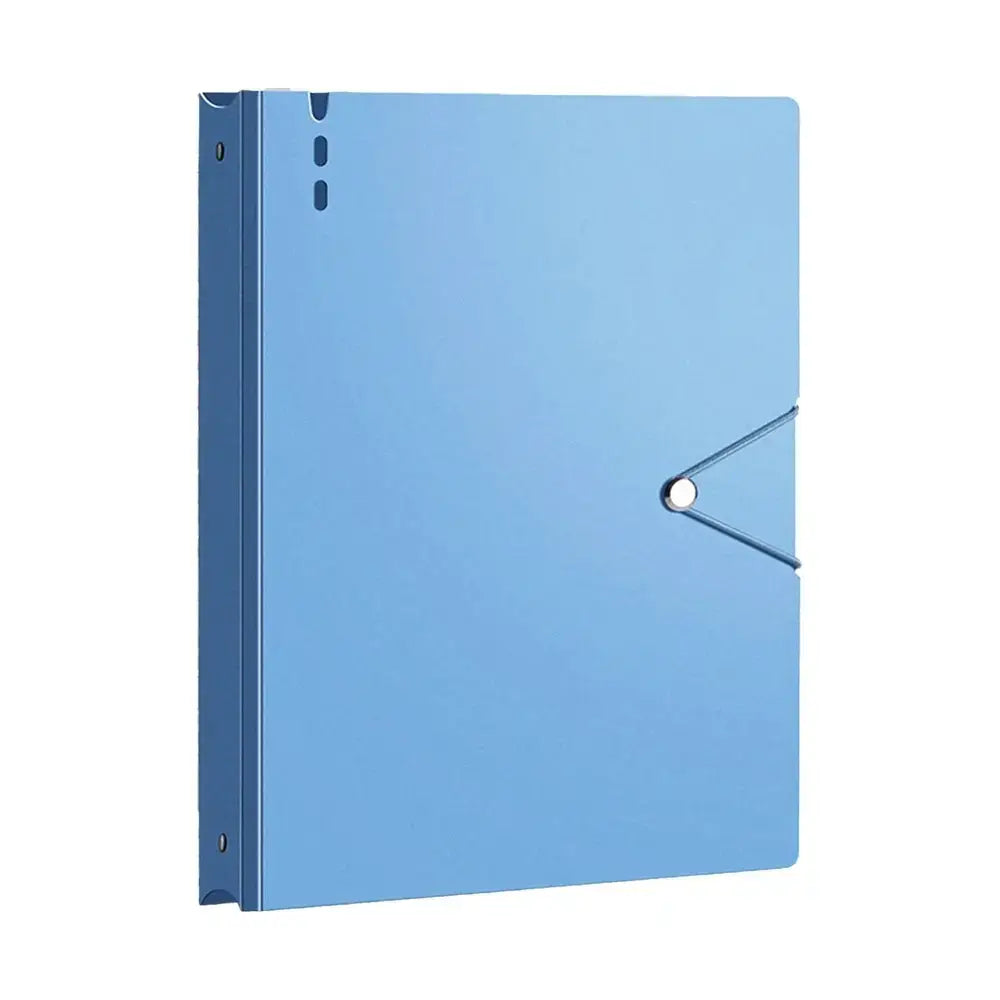 12-pocket document organizer for family records in blue, designed to keep important papers organized and easily accessible.