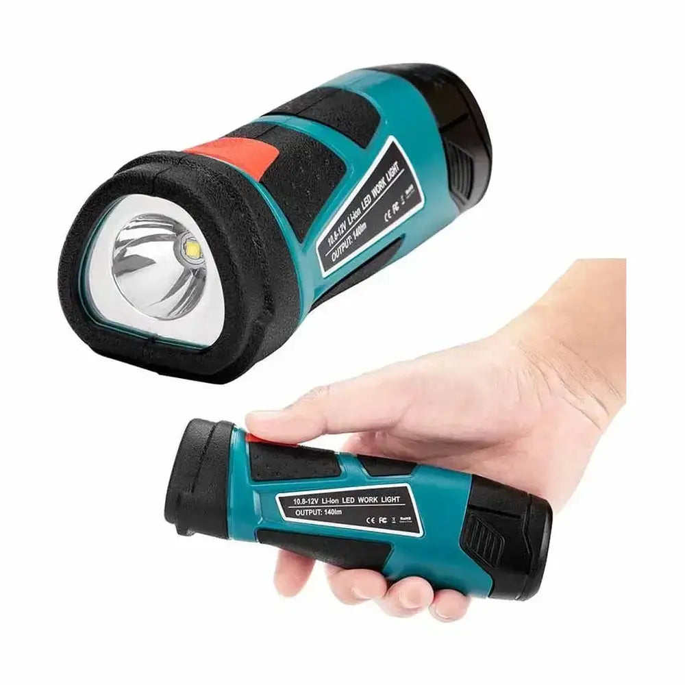 Bosch 12V LED work light held in hand for easy use