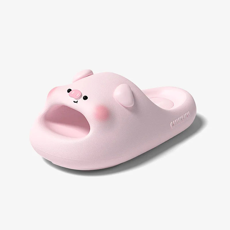 Cloud Slippers – Cute Kawaii Animal Print Slides for Women & Men – Slippers