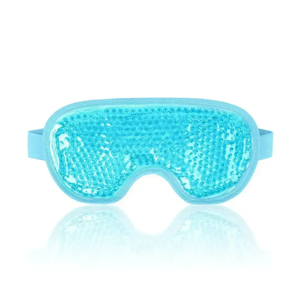 Reusable gel bead eye mask from bedtime comfort gift set for relaxation