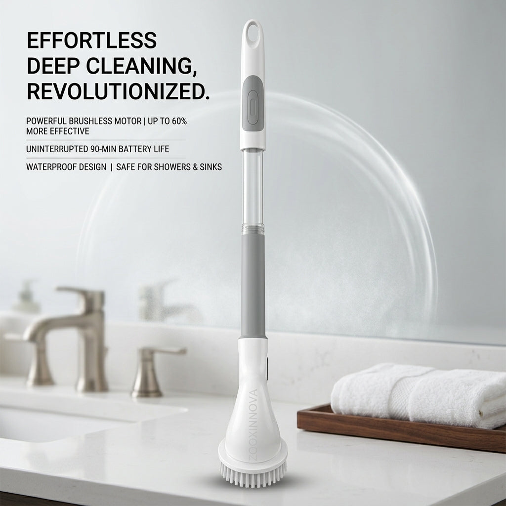 Cordless Electric Spin Scrubber – Home Cleaning
