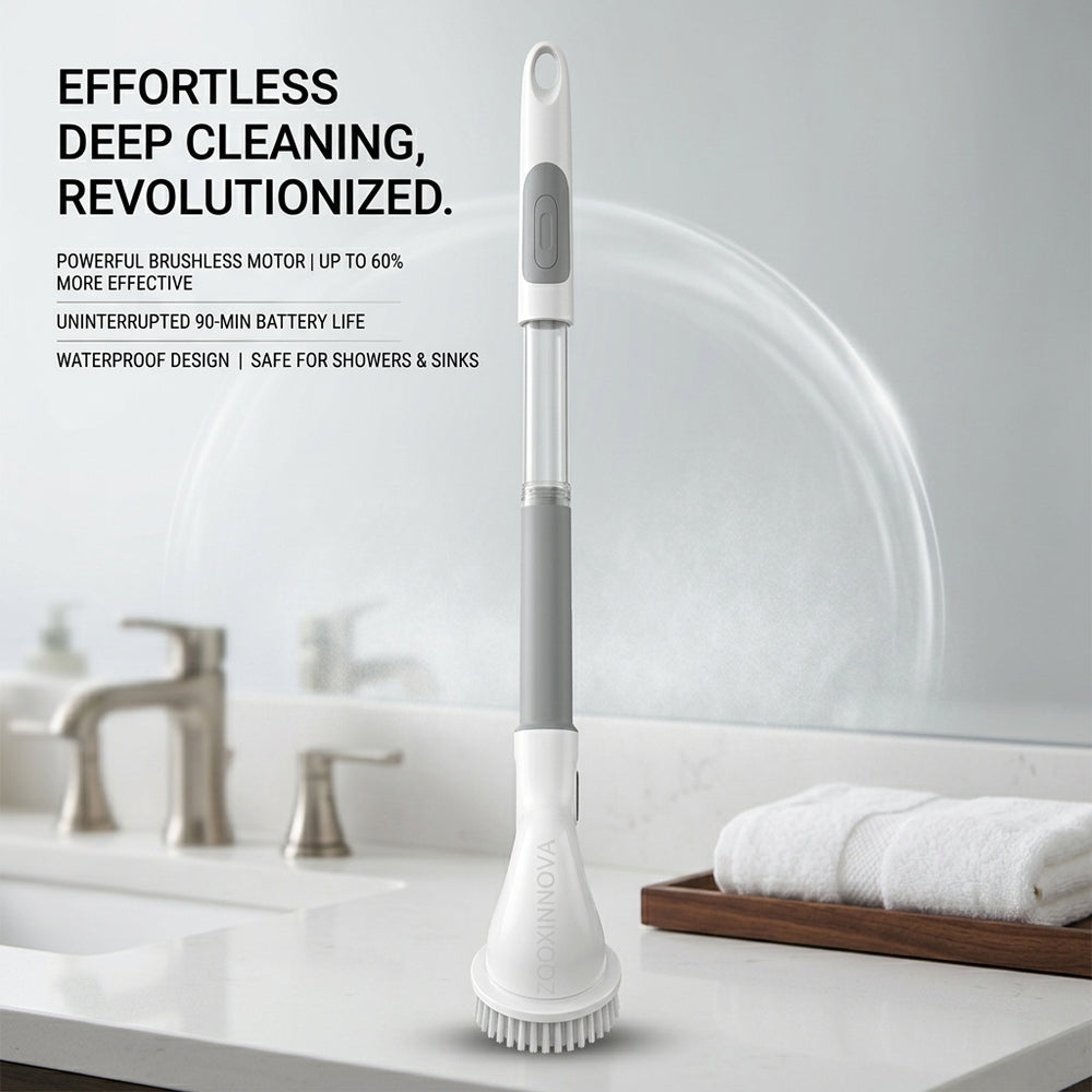 Cordless Electric Spin Scrubber – Home Cleaning