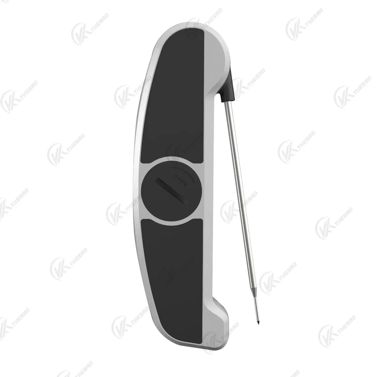 Foldable Probe Meat Thermometer with a foldable stainless steel probe for quick and accurate temperature readings.