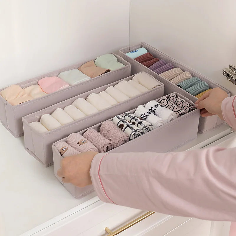 Foldable Drawer Organizer for Underwear, Bras & Socks – Home Organization