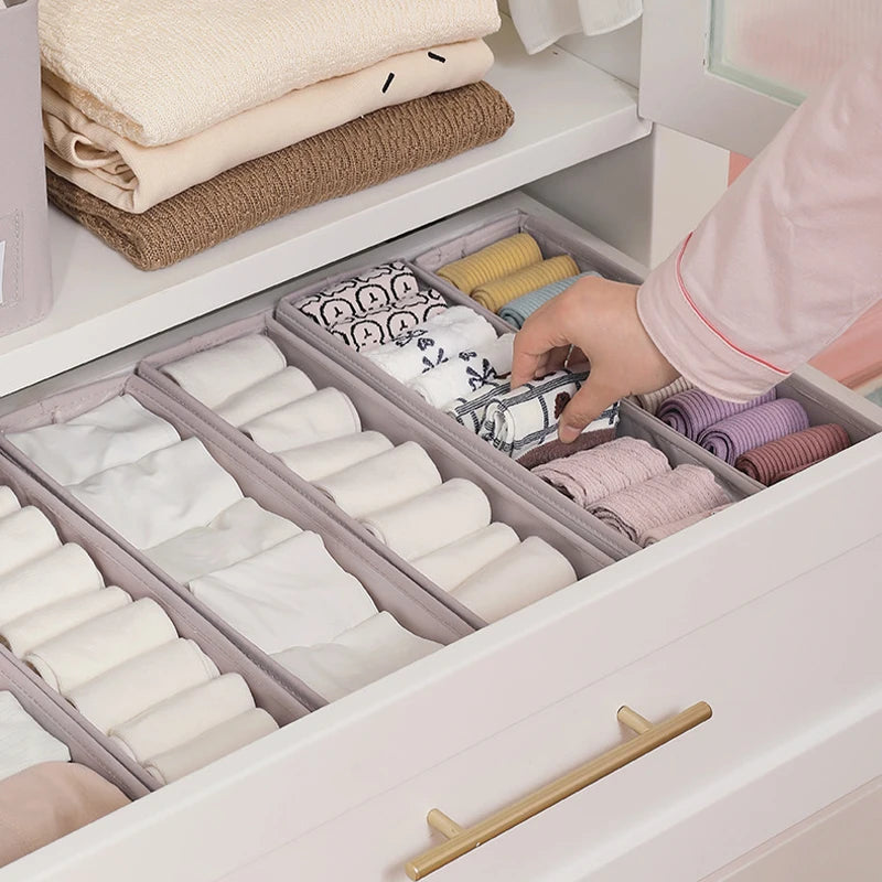 Foldable Drawer Organizer for Underwear, Bras & Socks – Home Organization