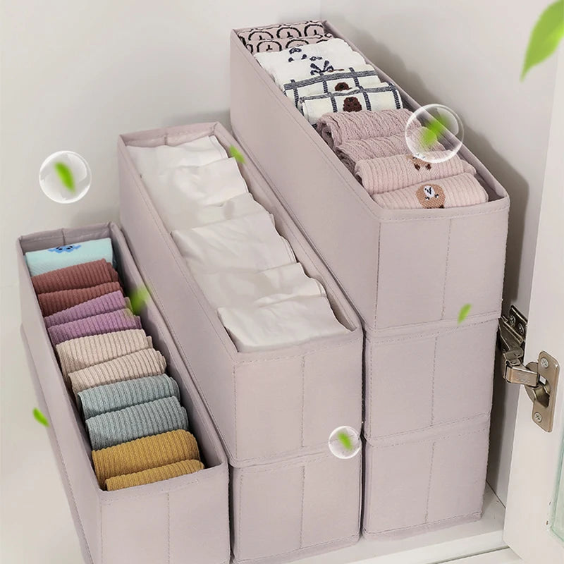 Foldable Drawer Organizer for Underwear, Bras & Socks – Home Organization