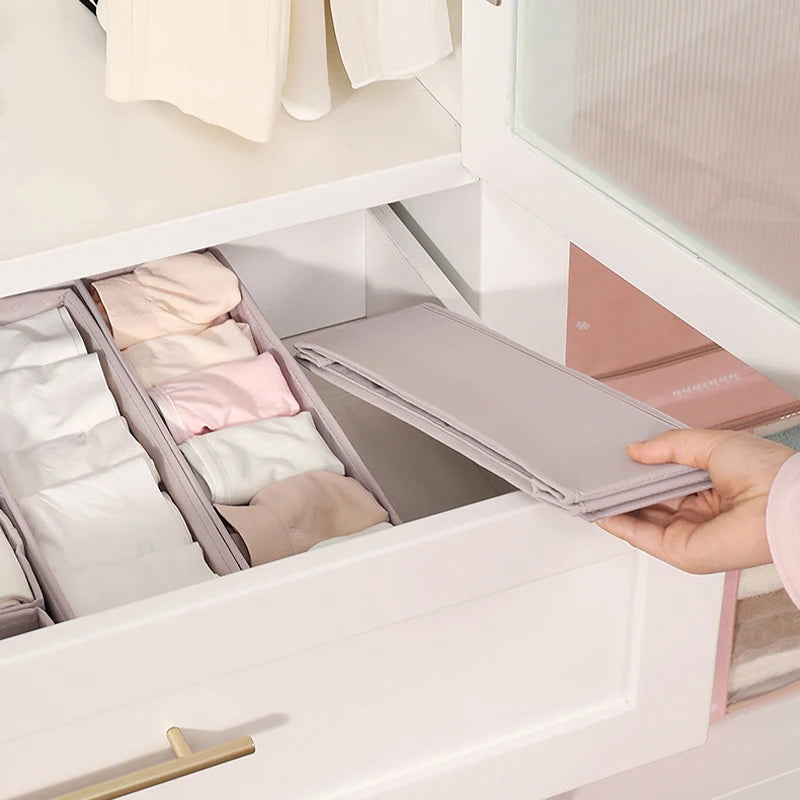 Foldable Drawer Organizer for Underwear, Bras & Socks – Home Organization