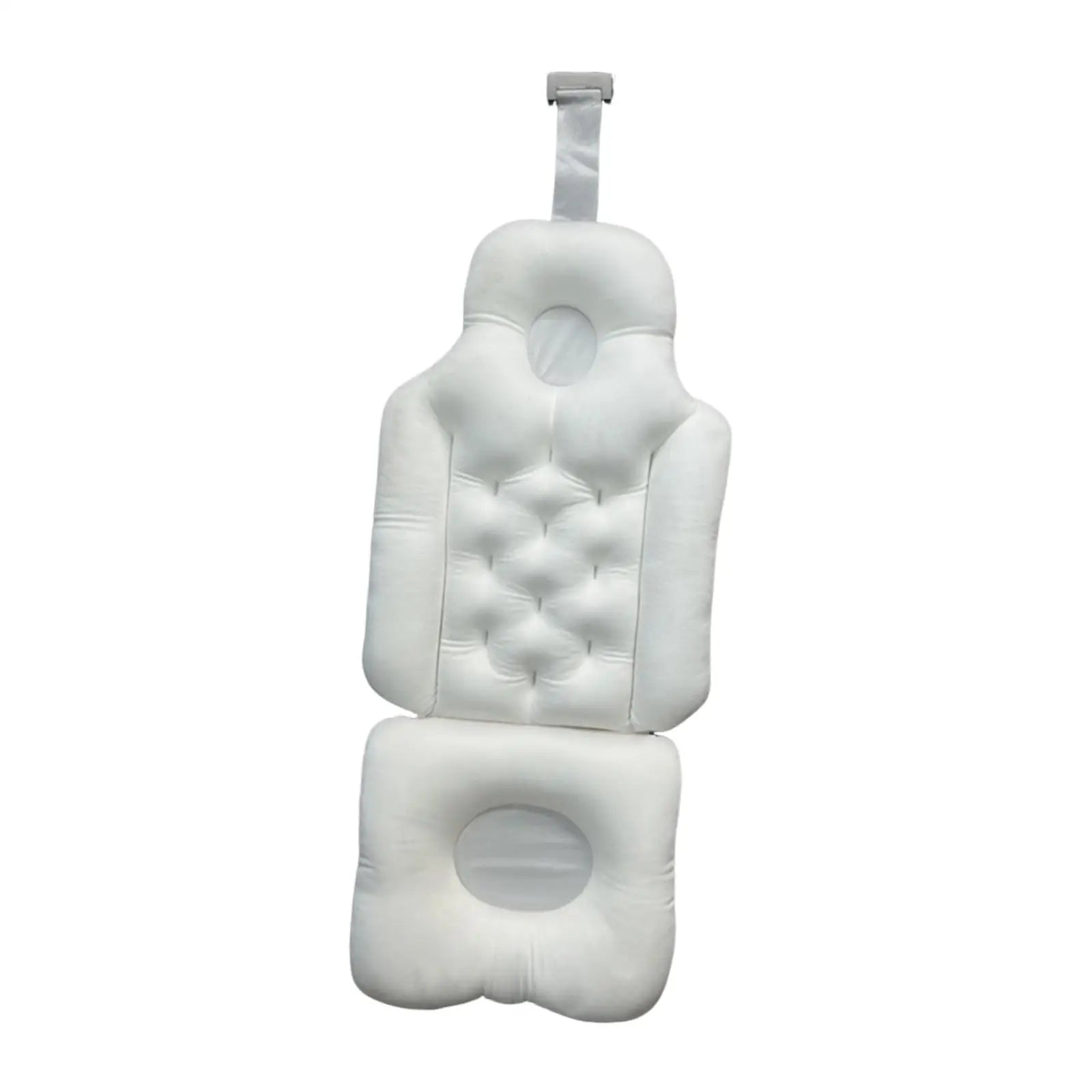 Ergonomic Full-Body Bath Pillow & Seat Cushion – Non-Slip Spa Support for Tub – Bath Accessories