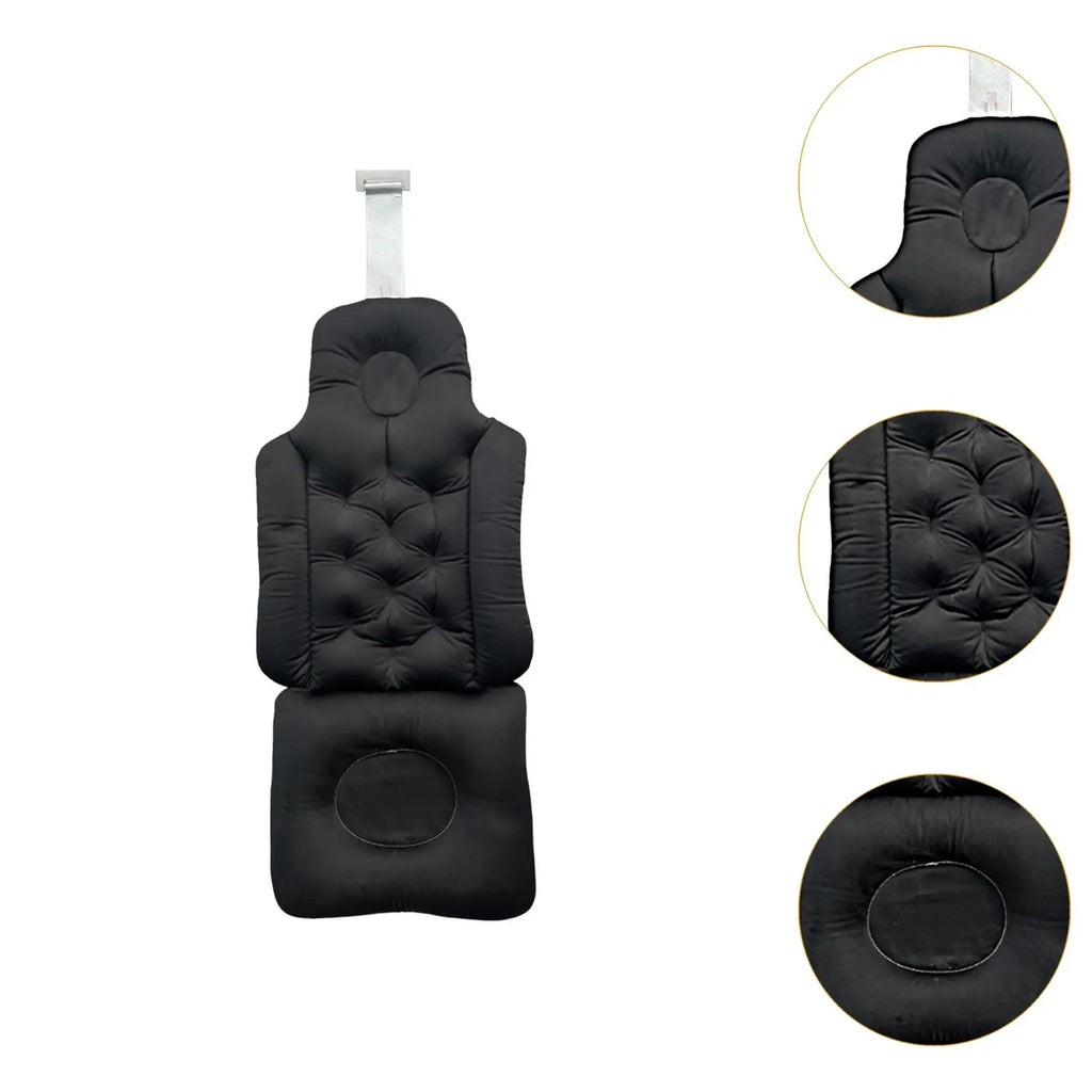 Ergonomic Full-Body Bath Pillow & Seat Cushion – Non-Slip Spa Support for Tub – Bath Accessories