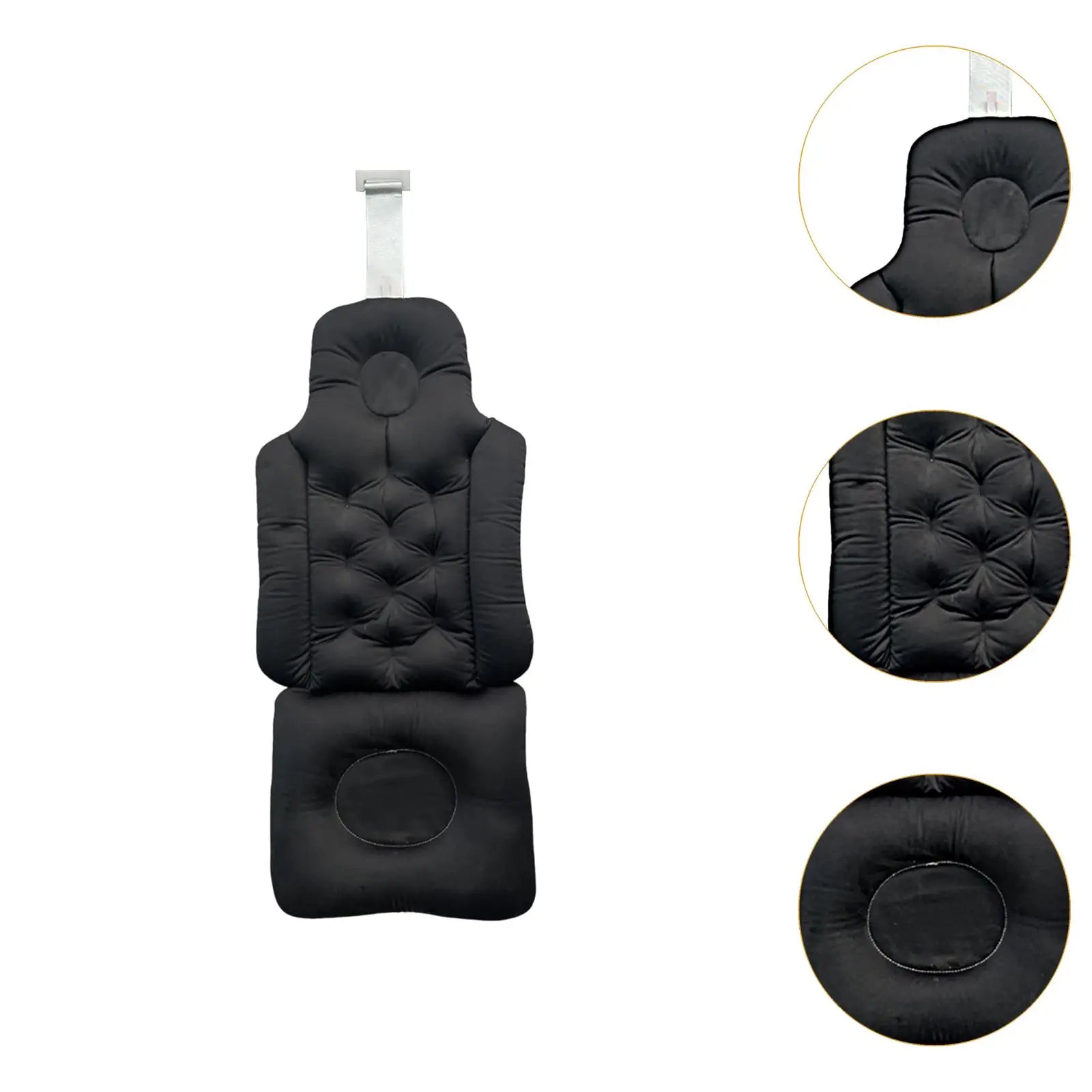 Ergonomic Full-Body Bath Pillow & Seat Cushion – Non-Slip Spa Support for Tub – Bath Accessories