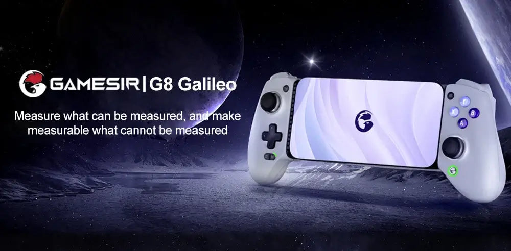 GameSir G8 Galileo Mobile Gaming Controller – Hall Effect Joysticks, USB-C, iOS & Android Compatible – Gaming Accessories
