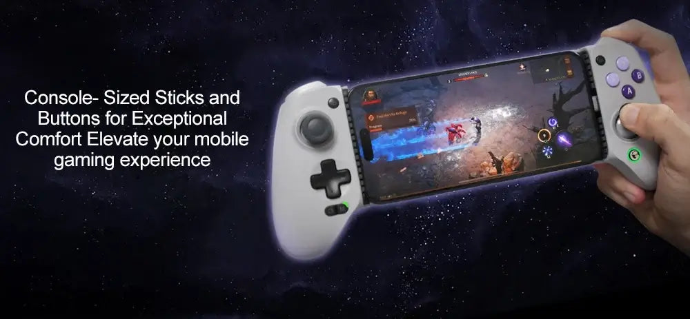 GameSir G8 Galileo Mobile Gaming Controller – Hall Effect Joysticks, USB-C, iOS & Android Compatible – Gaming Accessories