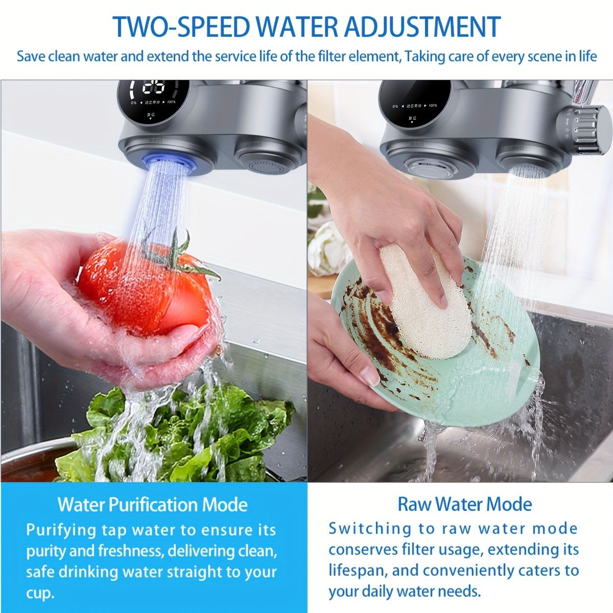 Faucet mount water filter
