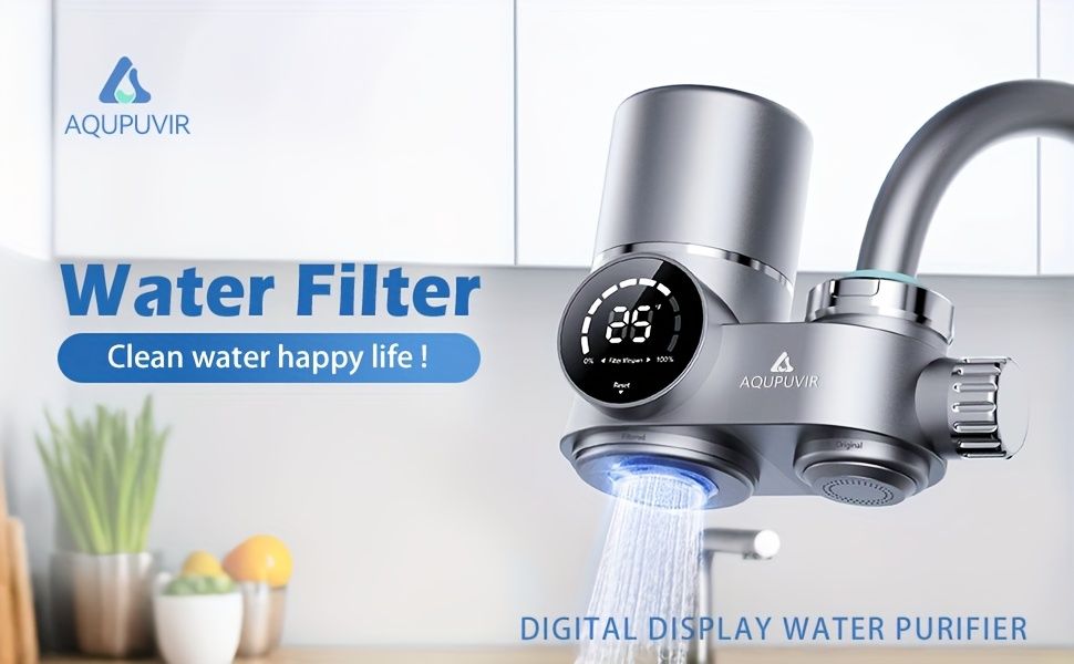 Faucet mount water filter