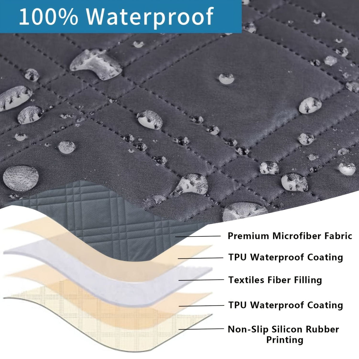 Waterproof recliner cover