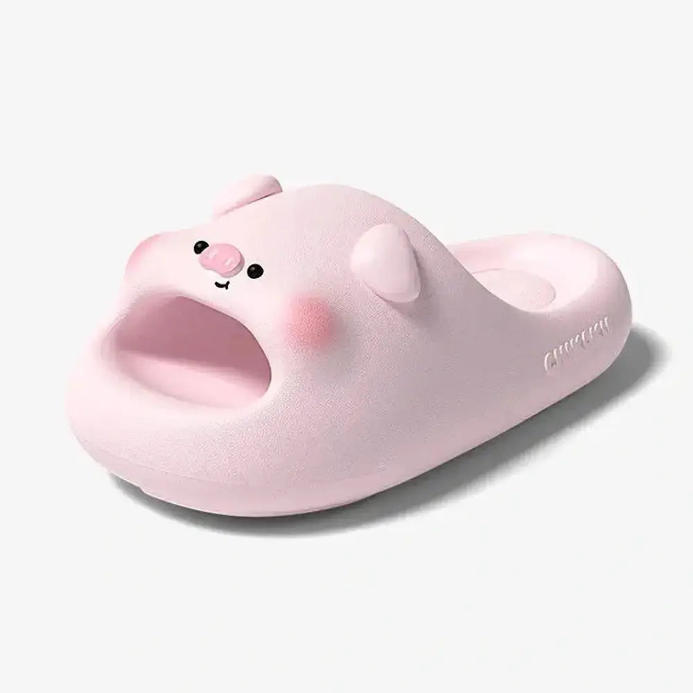 Cloud Slippers – Cute Kawaii Animal Print Slides for Women & Men – Slippers