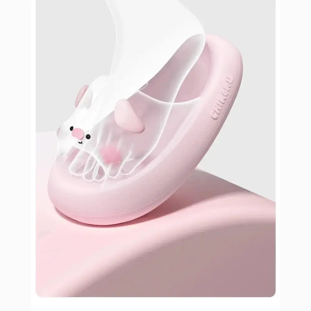 Cloud Slippers – Cute Kawaii Animal Print Slides for Women & Men – Slippers