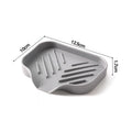 Silicone Kitchen Sink Sponge Holder – Auto-Draining Sink Caddy Organizer – Sink Organizer