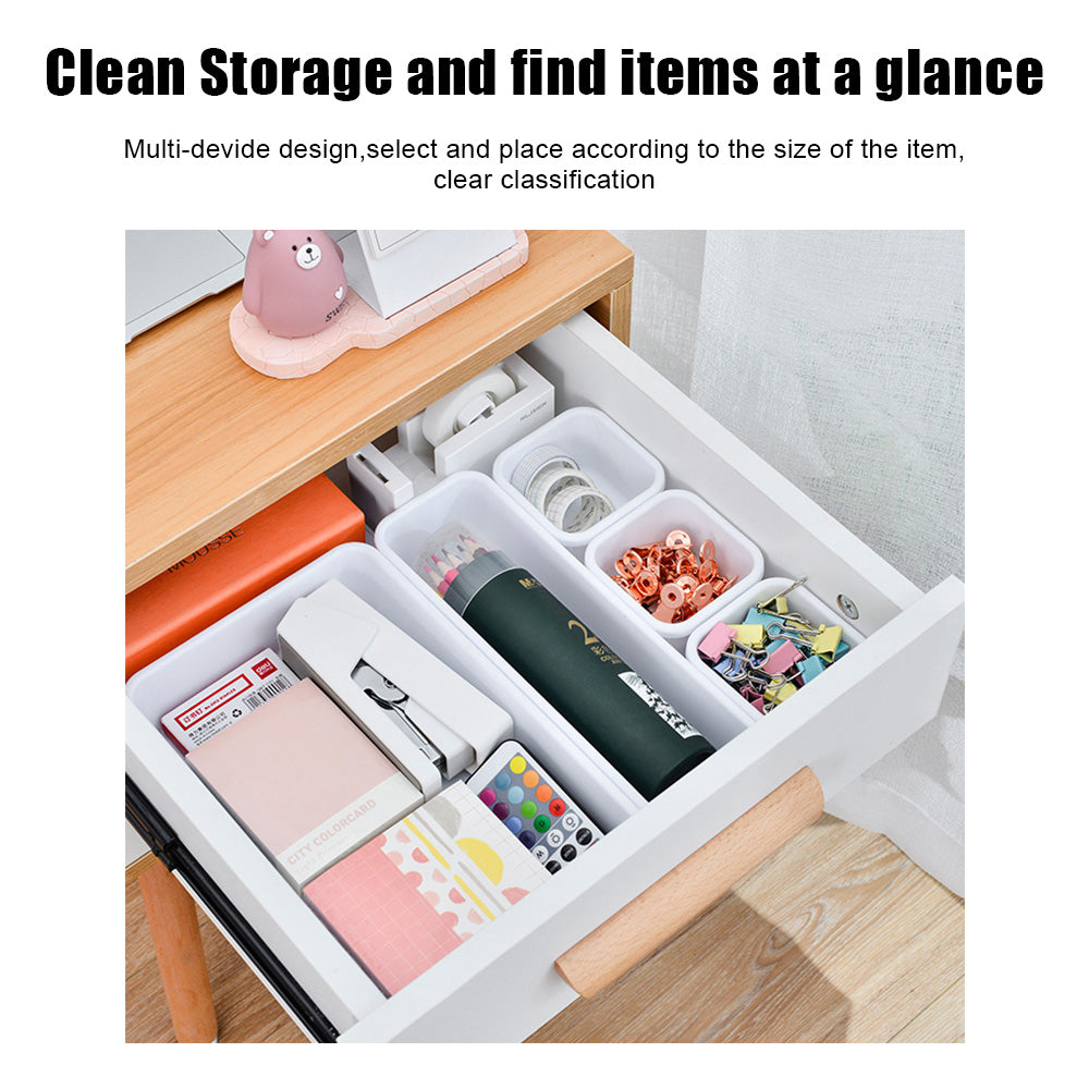 8-Piece Makeup & Drawer Organizer Set – Home Organization