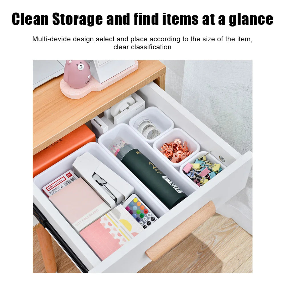 8-Piece Makeup & Drawer Organizer Set – Home Organization