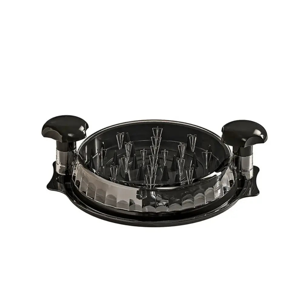 Manual Meat Shredder for Chicken and Beef displayed in black color, perfect for quickly shredding cooked meat.