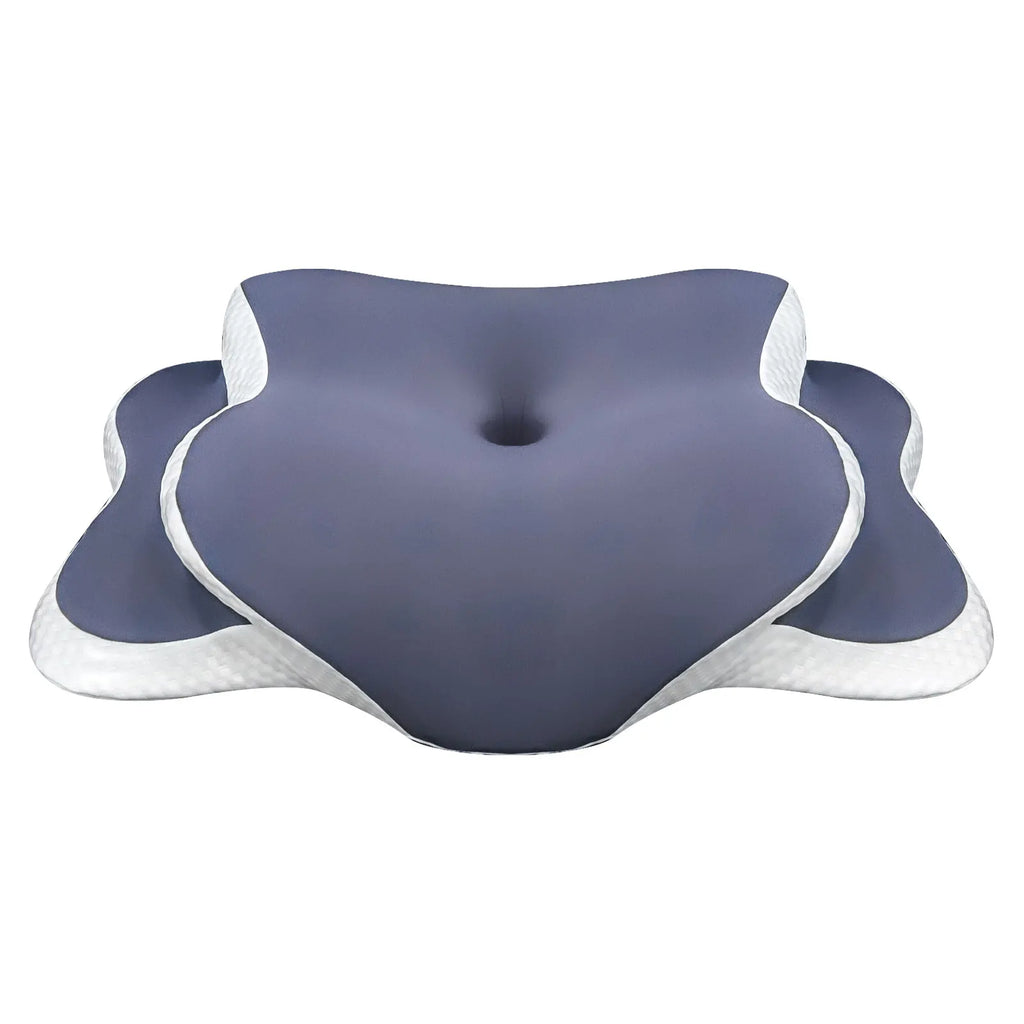 Cervical Memory Foam Pillow – Ergonomic Neck Support for Side, Back & Stomach Sleepers – Pillows & Cushions