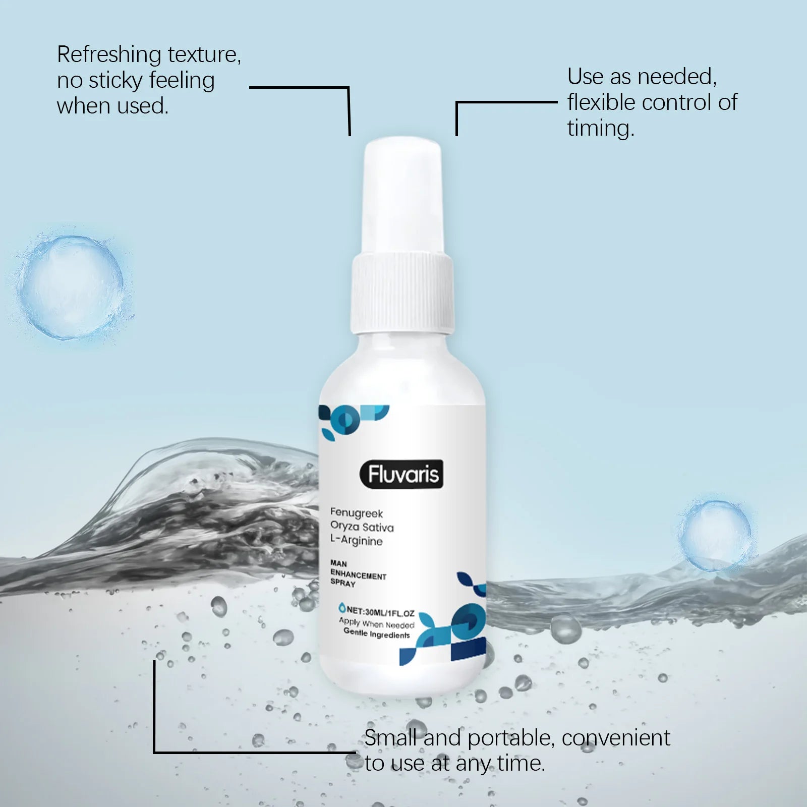 Men's Plant-Extract Intimate Care Cream & Spray — Hydrating & Firming – Beauty & Personal Care