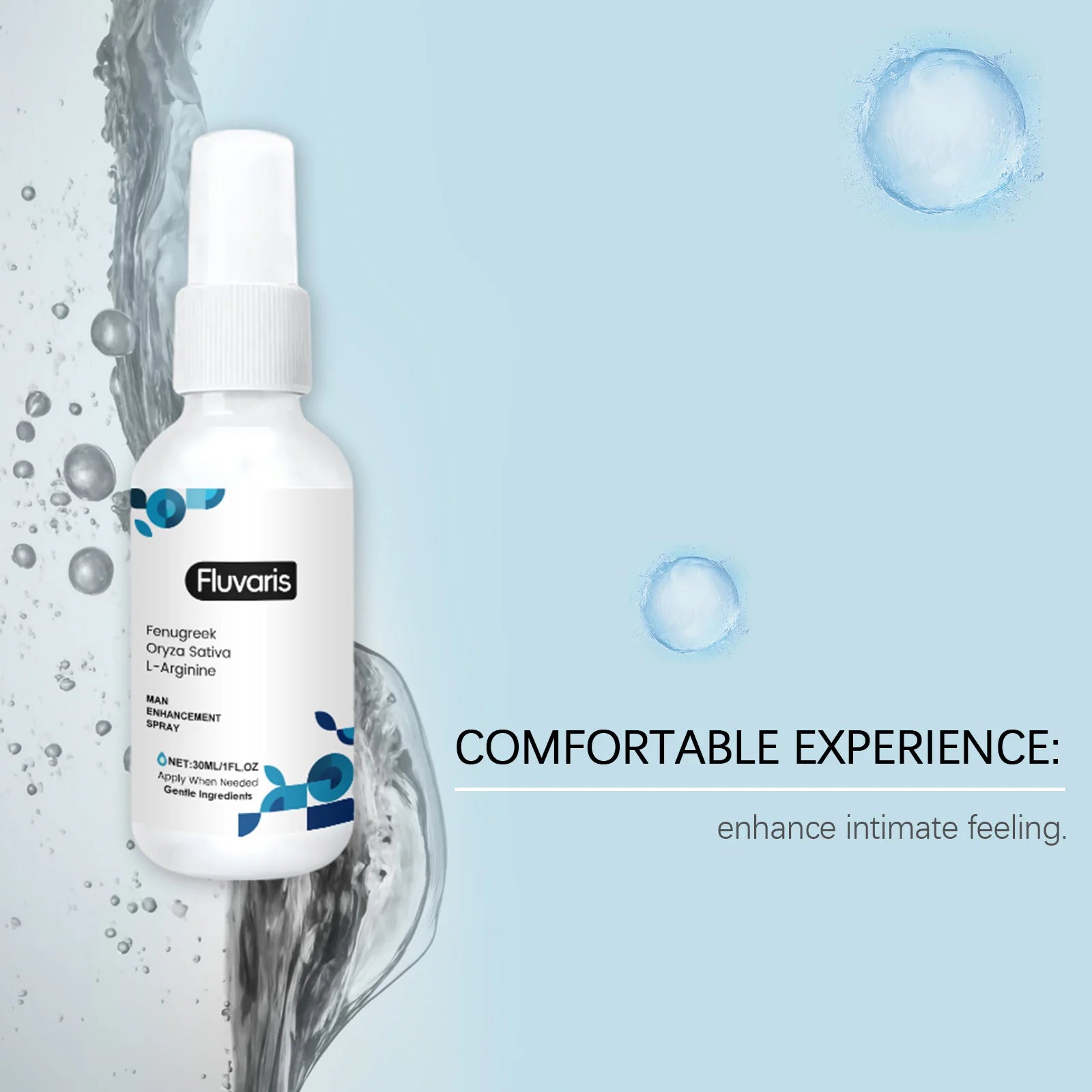 Men's Plant-Extract Intimate Care Cream & Spray — Hydrating & Firming – Beauty & Personal Care