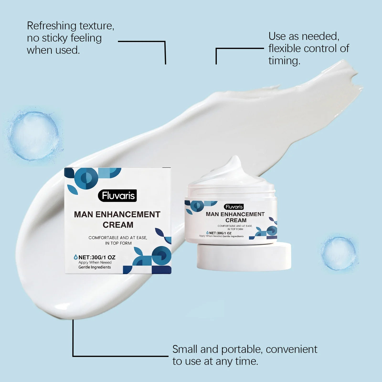 Men's Plant-Extract Intimate Care Cream & Spray — Hydrating & Firming – Beauty & Personal Care