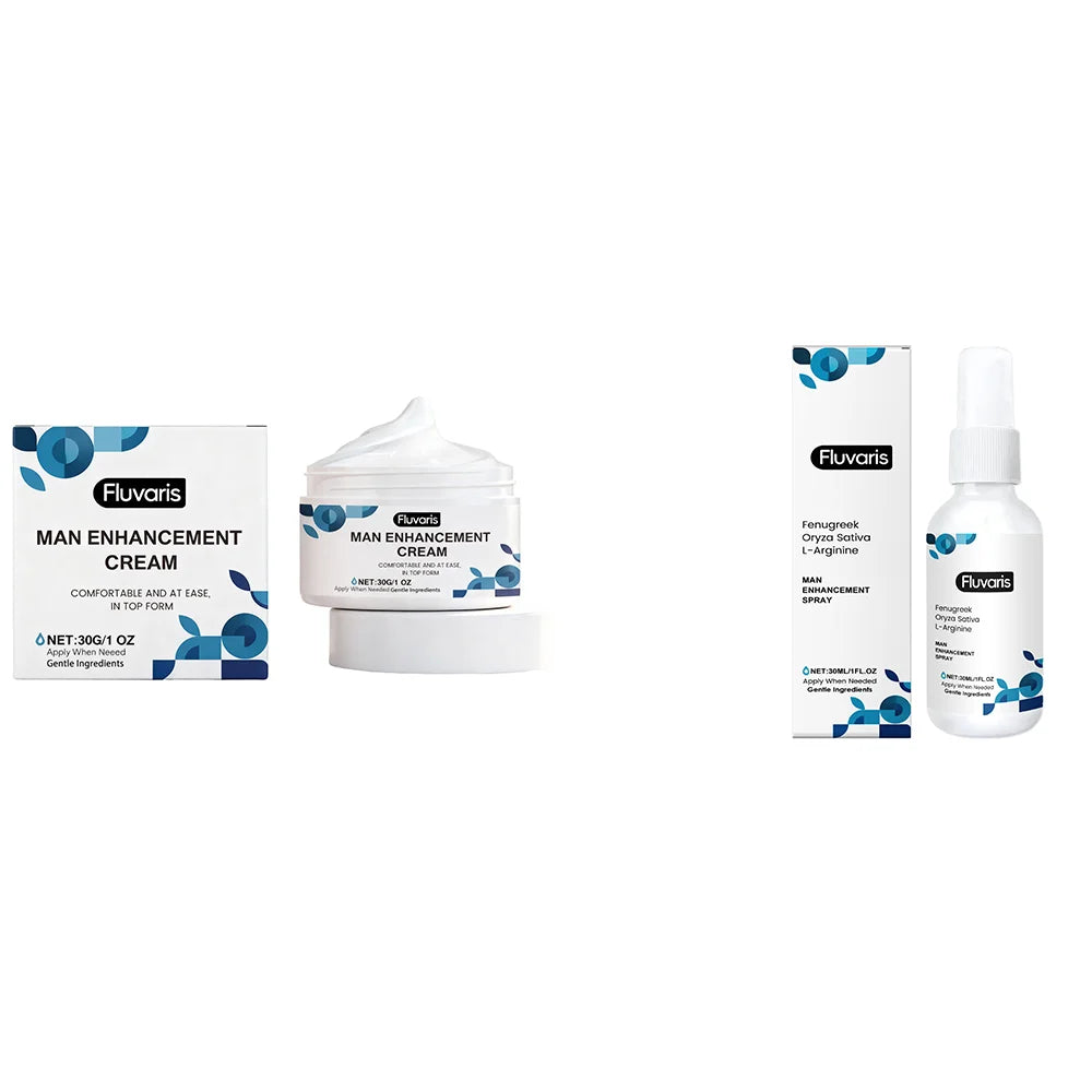 Men's Plant-Extract Intimate Care Cream & Spray — Hydrating & Firming – Beauty & Personal Care
