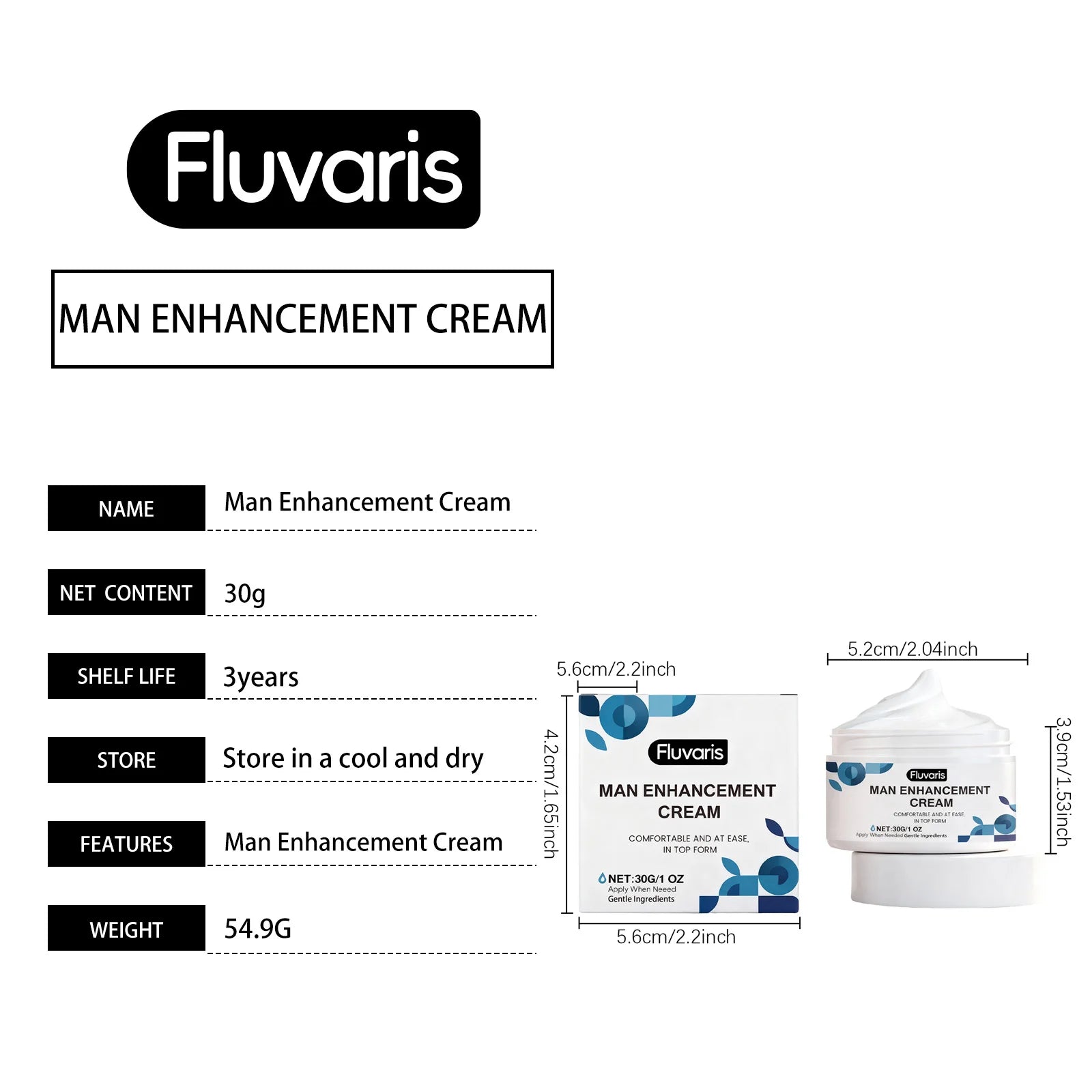 Men's Plant-Extract Intimate Care Cream & Spray — Hydrating & Firming – Beauty & Personal Care