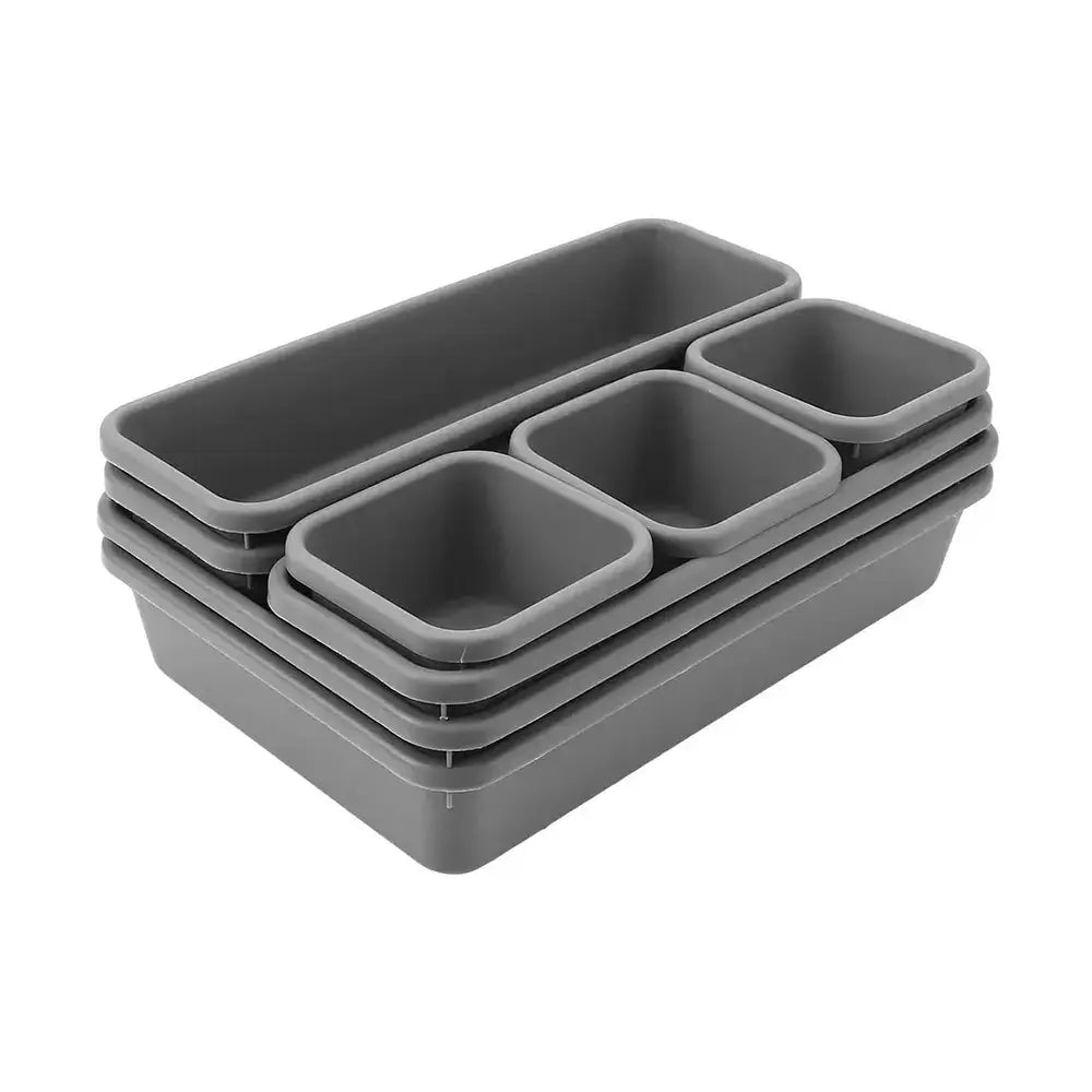 8-Piece Makeup & Drawer Organizer Set – Home Organization