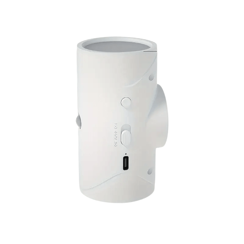 4-pack of LED motion sensor night lights with USB rechargeable power for hallways and closets.