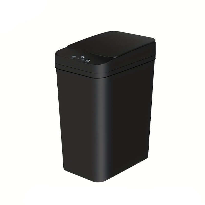 10-liter touchless trash can with an automatic motion sensor lid for bathrooms and bedrooms.