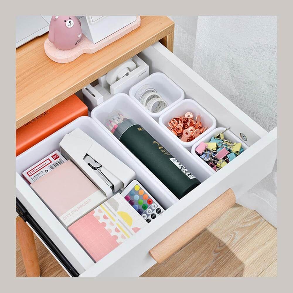 8-Piece Makeup & Drawer Organizer Set – Home Organization