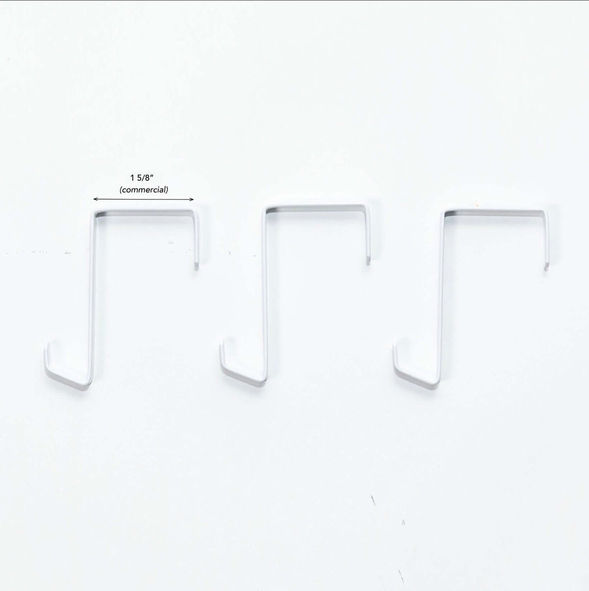 over-the-door shoe organizer hanging hooks showing compact size for storage without floor space