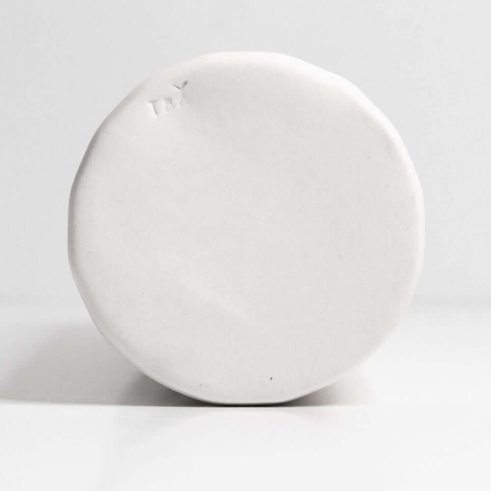 Bottom view of the Elixir Porcelain Olive Oil Dispenser showing base and finish