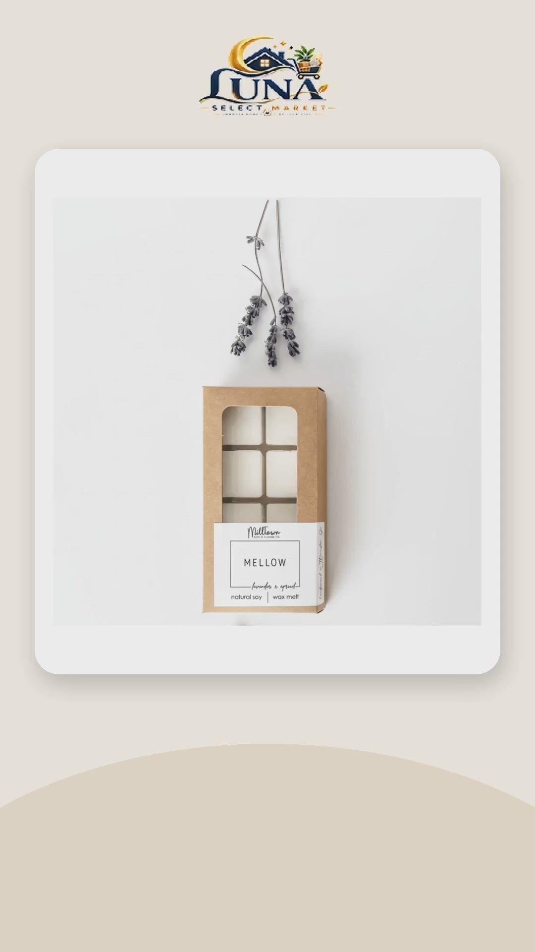 Lavender Apricot Soy Wax Melts – product video