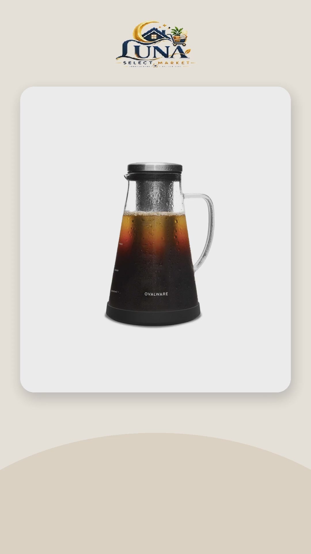Cold Brew Coffee Maker – product video