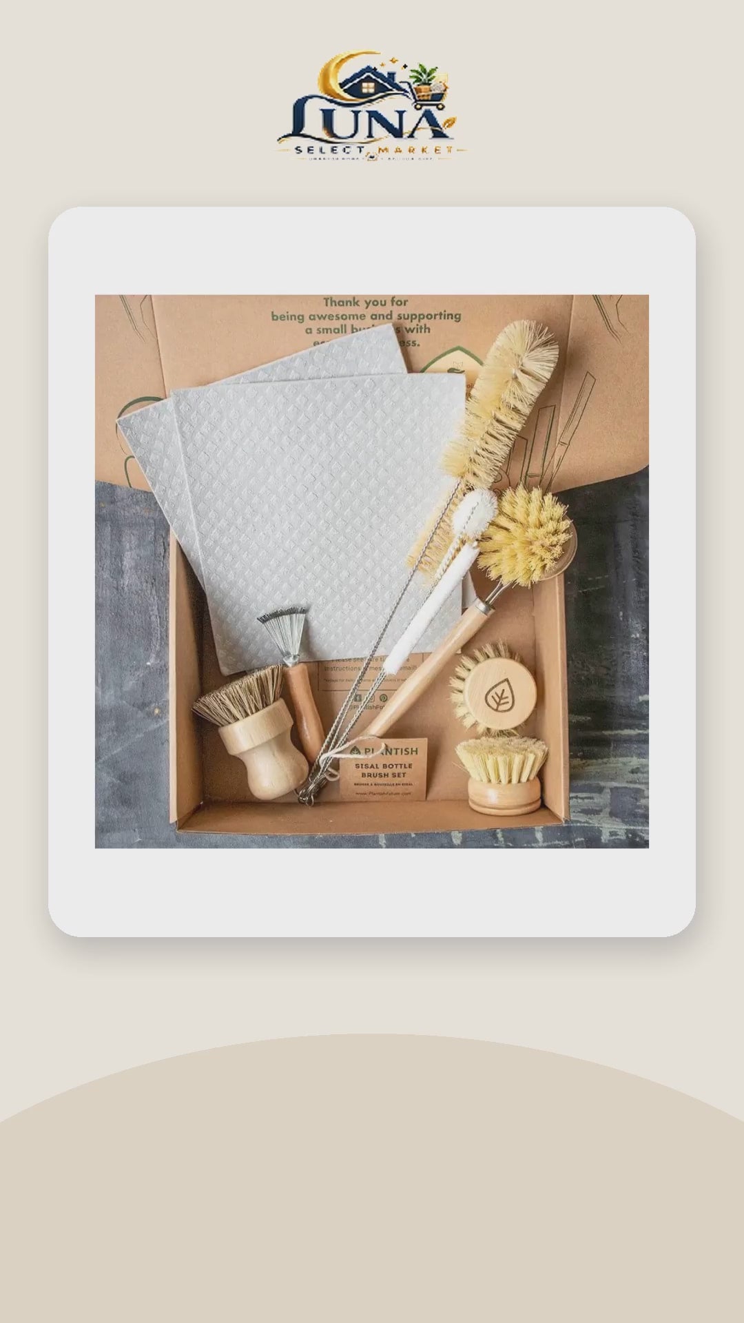 Zero Waste Kitchen Cleaning Tools – product video