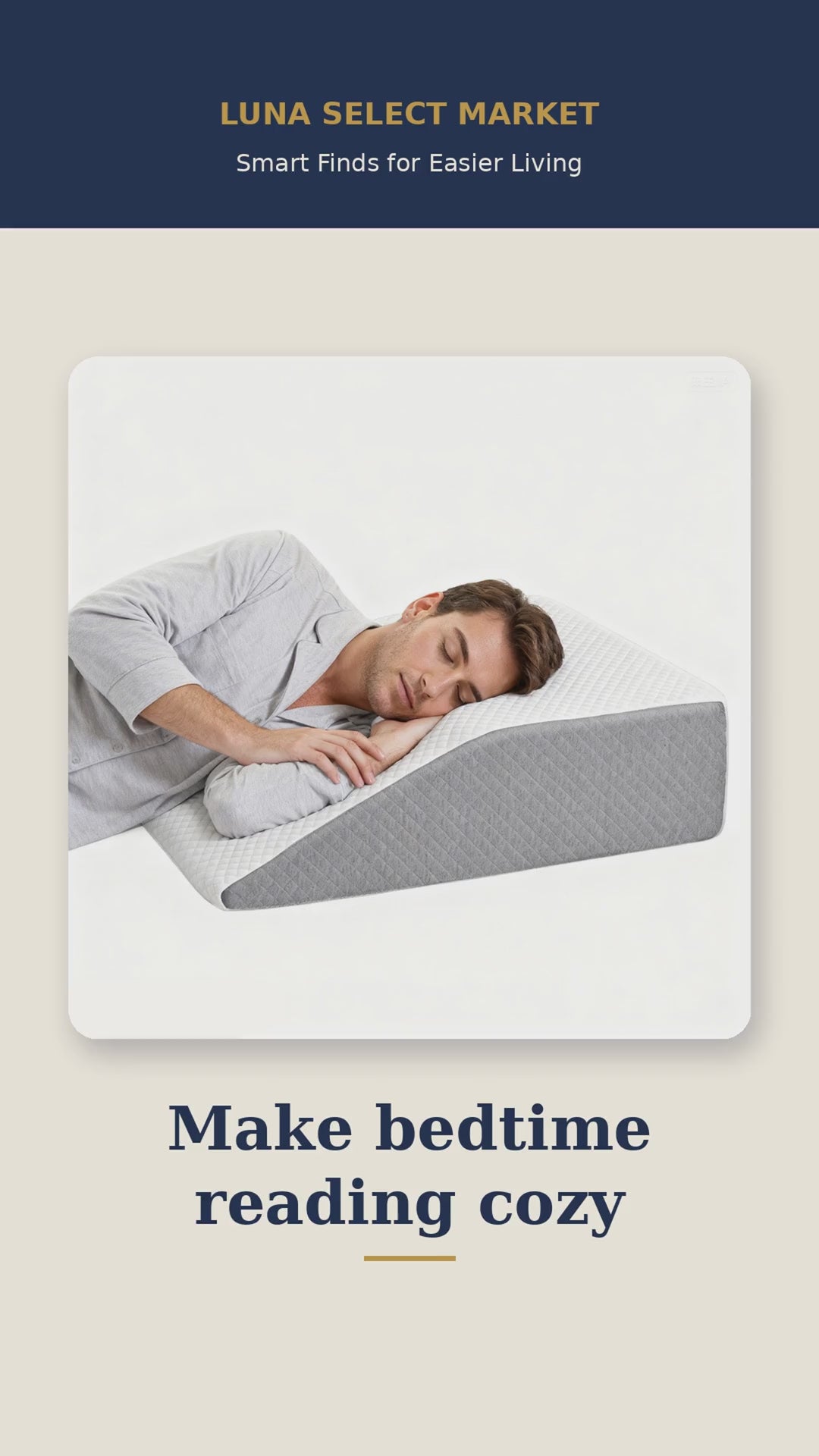 Memory Foam Wedge Pillow video