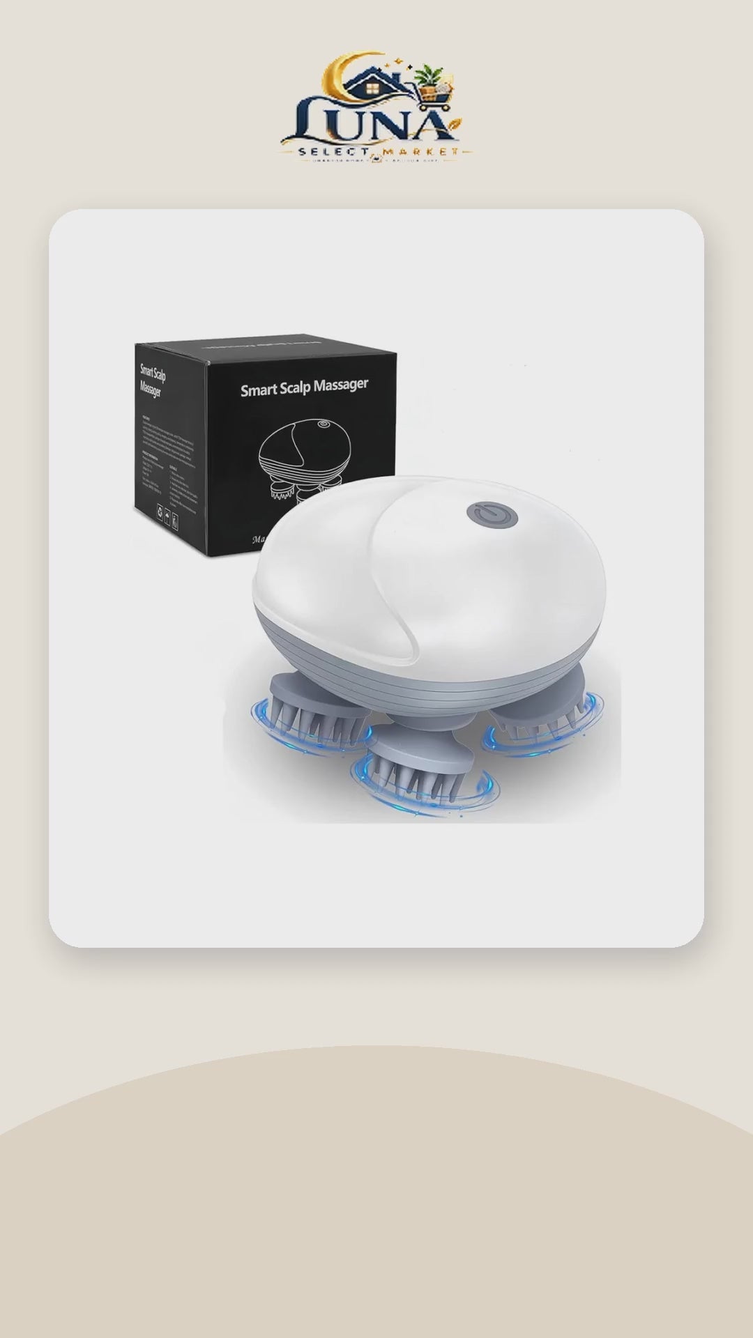 Electric Scalp Massager – product video