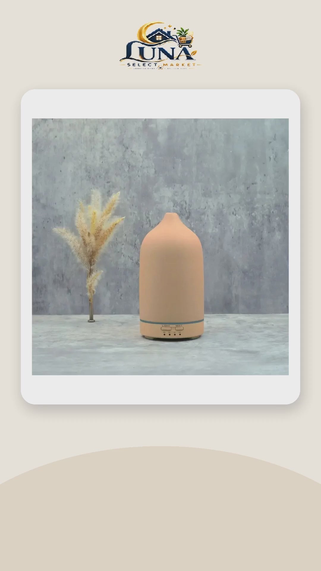Ceramic Essential Oil Diffuser – product video