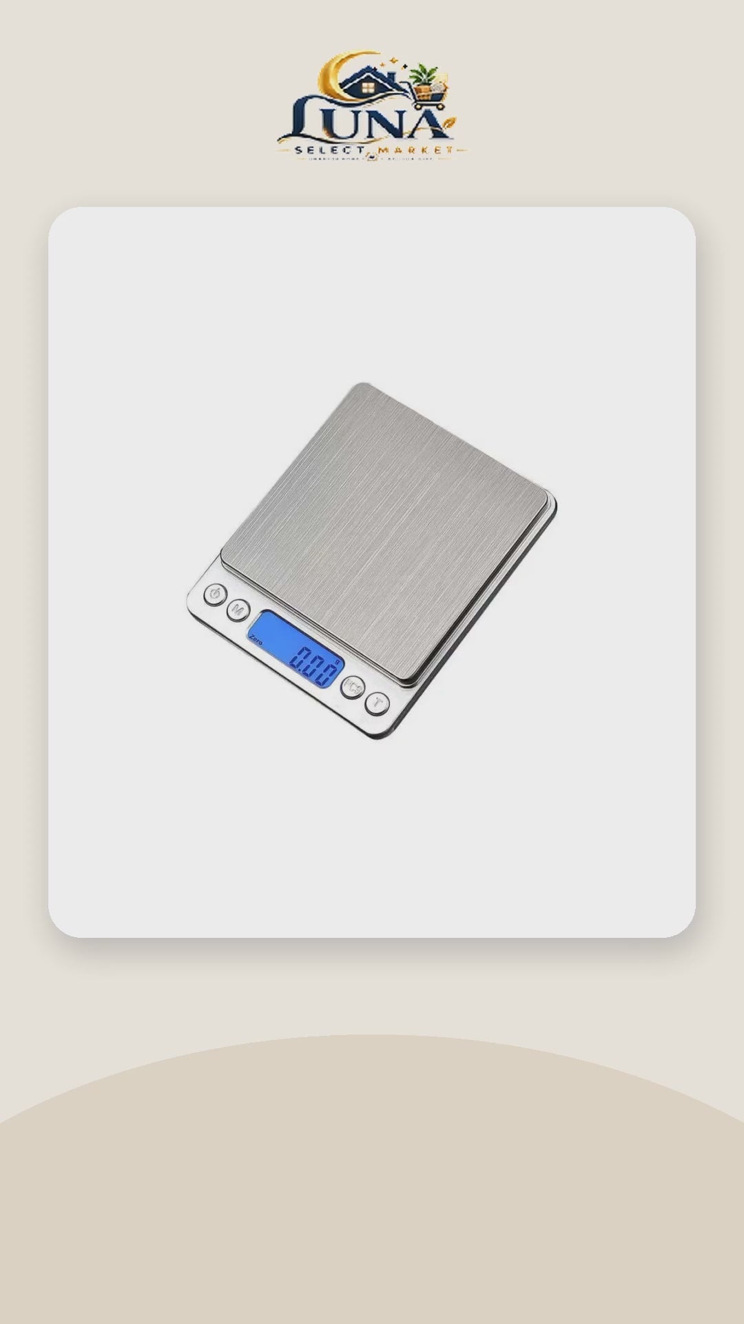 Precision Digital Kitchen Scale – product video