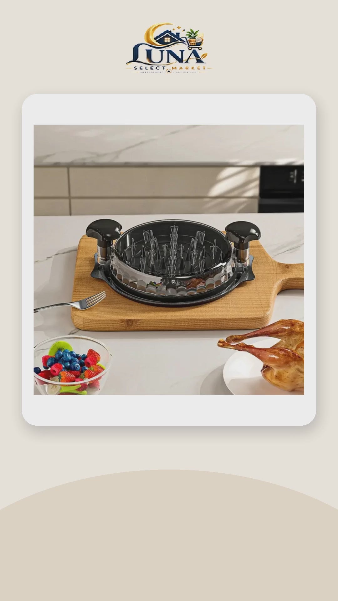 Manual Meat Shredder for Chicken and Beef – product video