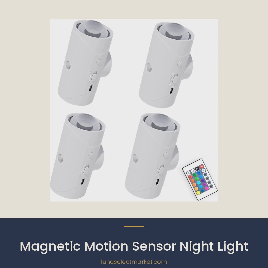 Magnetic Motion Sensor Night Light video – Luna Select Market