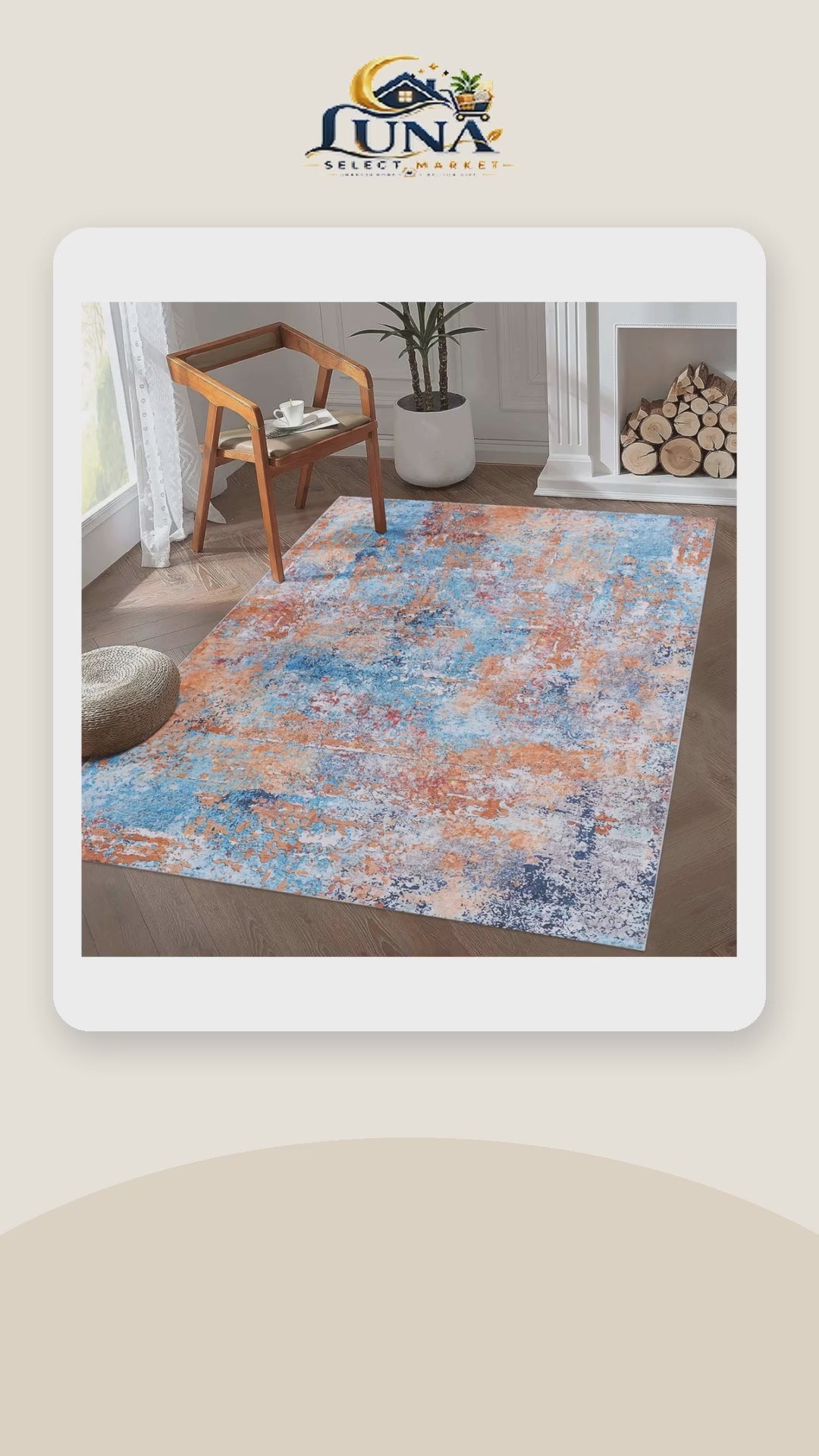 Washable Area Rug – product video