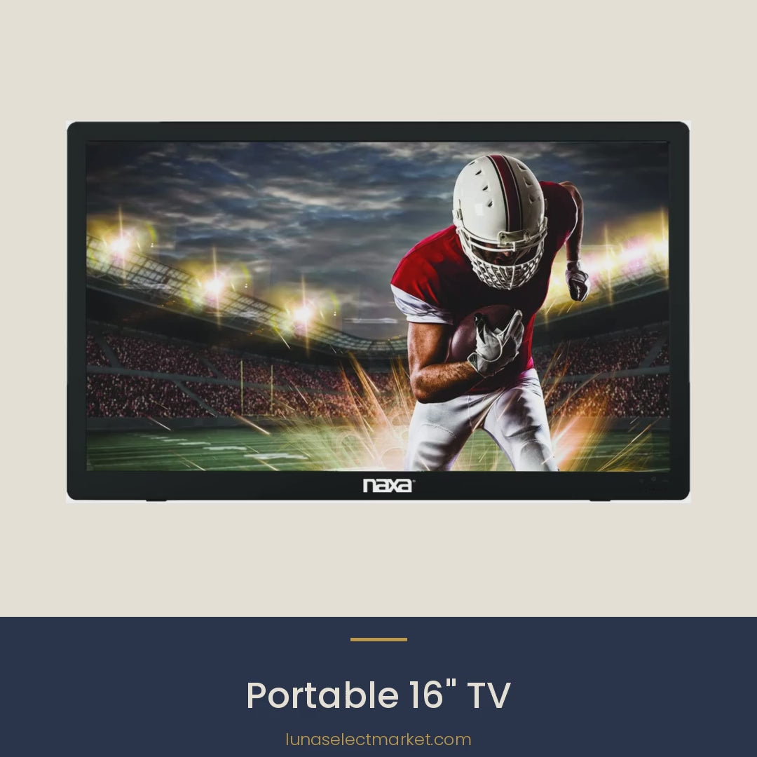 Portable 16" TV video – Luna Select Market