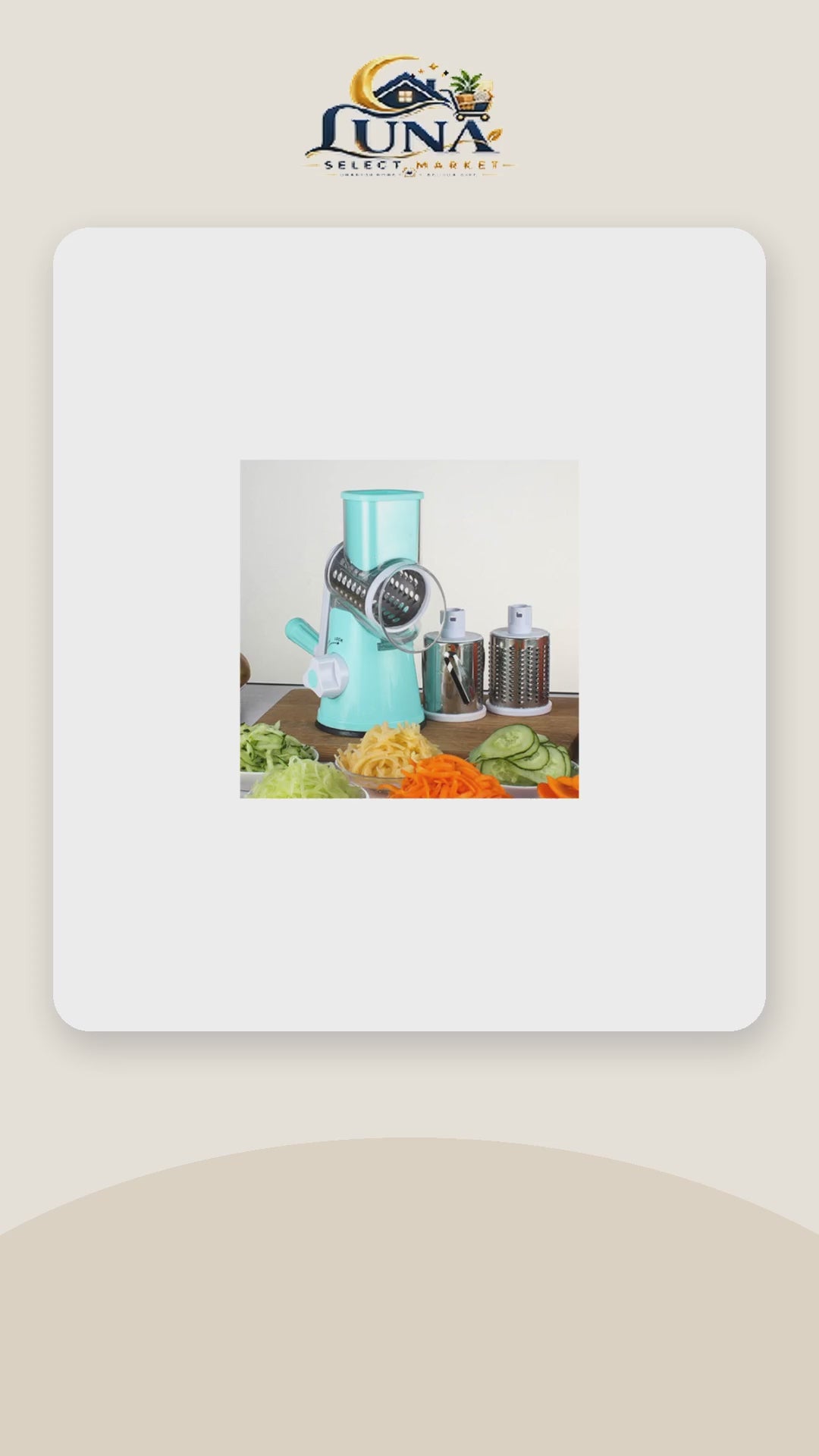 Mandoline Vegetable Slicer – product video